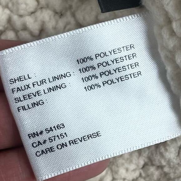 Kenneth Cole G-III Sherpa Lined Quilted Puffer Full Zip Mid Length Jacket W-01 - Picture 7 of 13